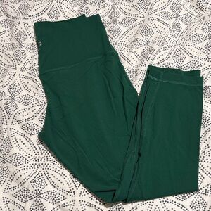 Green Align Lululemon leggings 25”